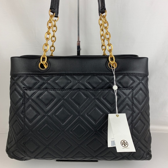 New Tory Burch Fleming Triple Compartment Tote - Picture 3 of 8